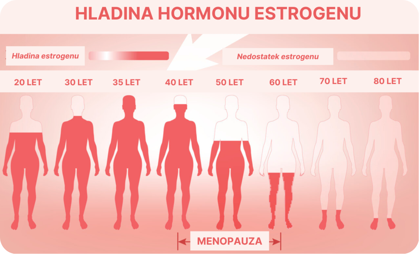 Hladina hormonu estrogenu